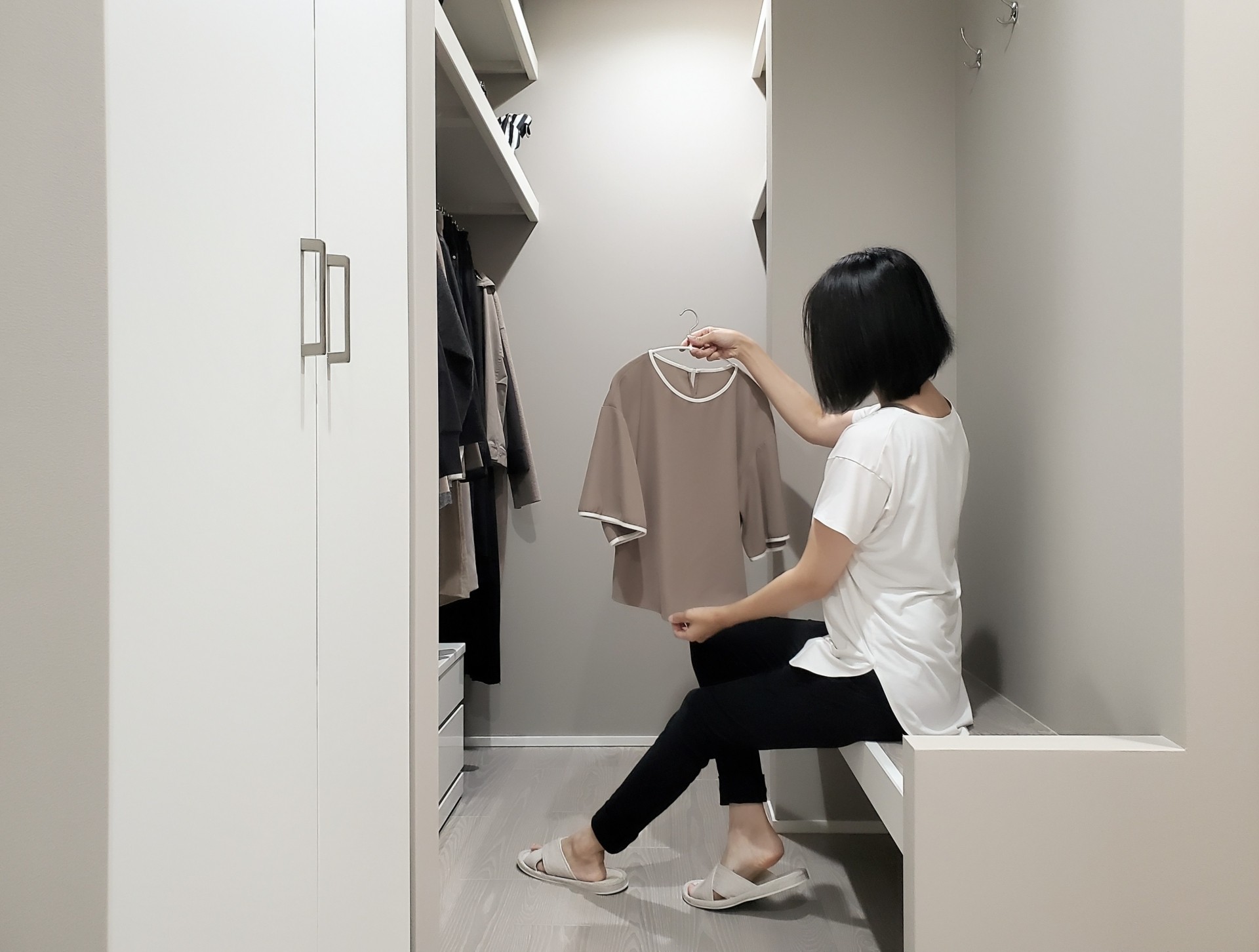 ウォークインクローゼットを活用して、暮らしをもっと快適に
