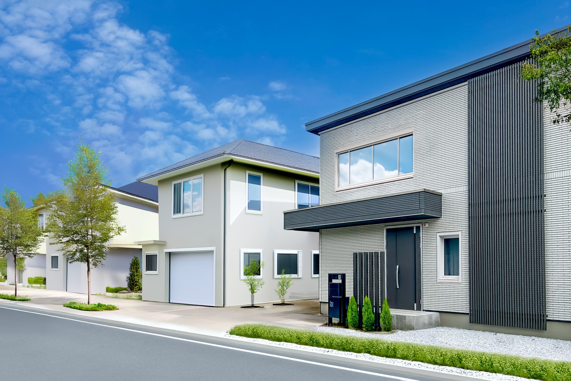 東郷町の分譲住宅で人気のシンプルモダン外観デザインとは